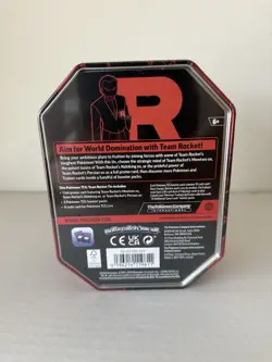 Pokemon TCG Destined Rivals Team Rocket 4.5 Tin Mewtwo Ex Brand New Sealed - Image 2