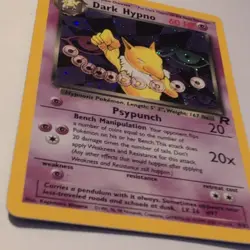 Pokemon TCG Dark Hypno 9/82 Team Rocket Holo Rare 60 HP English 2000 - Image 3