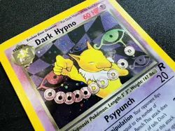 2000 Pokemon TCG 1st Edition Team Rocket Dark Hypno 9/82 Holo LP/NM *NICE* - Image 4