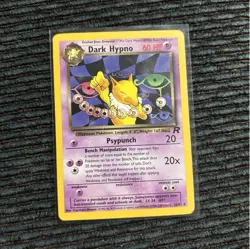 Pokemon TCG Team Rocket Dark Hypno 26/82 Rare 60 HP Eng Wizards 2000 - Image 1