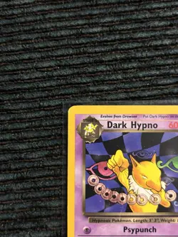 Pokemon TCG Team Rocket Dark Hypno 26/82 Rare 60 HP Eng Wizards 2000 - Image 3