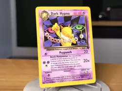 Pokemon TCG Dark Hypno Team Rocket 26/82 Regular Rare LP. - Image 1