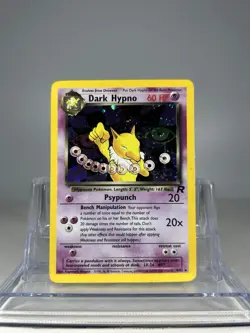 2000 Pokemon TCG Dark Hypno 26/82 Team Rocket Holo Rare - Image 3