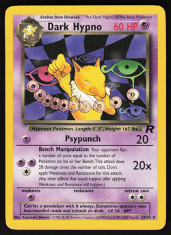 Pokemon TCG - Team Rocket - Dark Hypno 26/82 - P - Image 1