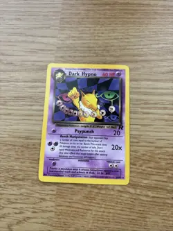 Pokemon TCG Dark Hypno Team Rocket 26/82 Regular Rare Non Holo - Image 1
