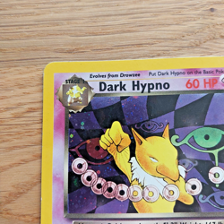 Dark Hypno 9/82 Pokemon Card TCG Team Rocket Holo Rare Card (MP-LP) Vintage WOTC - Image 4