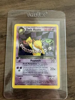 Pokemon Dark Hypno TCG Team Rocket 9 Holo 1st Edition Rare Card GEM MINT - Image 1