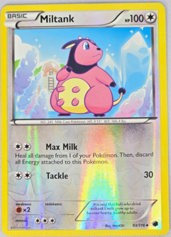 Pokemon - Miltank - 93/116 - Reverse Holo - Plasma Freeze - NM/M - Image 1