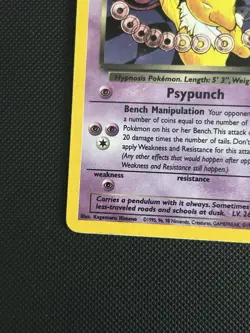 Pokemon TCG Dark Hypno Team Rocket 9/82 Holo Rare Card - Image 2