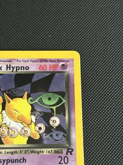 Pokemon TCG Dark Hypno Team Rocket 9/82 Holo Rare Card - Image 4