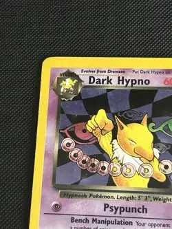 Pokemon TCG Dark Hypno Team Rocket 9/82 Holo Rare Card - Image 5