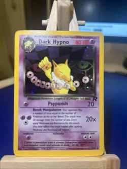 Pokemon TCG Dark Hypno Card Team Rocket Rare Holo 9/82 LP/NM - Image 3