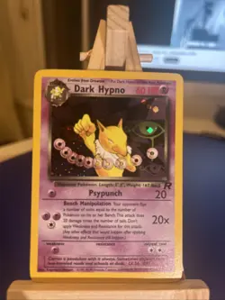 Pokemon TCG Dark Hypno Card Team Rocket Rare Holo 9/82 LP/NM - Image 4