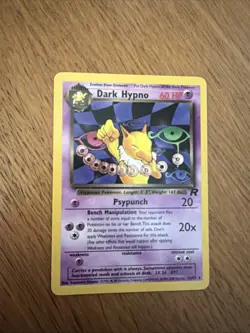 Pokemon TCG Dark Hypno Team Rocket 26/82 Regular Unlimited Rare - Image 1