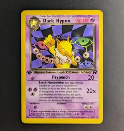 Pokemon TCG 1ST EDITION Dark Hypno Non Holo Rare Team Rocket 26/82 NM/LP WOTC - Image 1