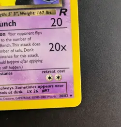 Pokemon TCG 1ST EDITION Dark Hypno Non Holo Rare Team Rocket 26/82 NM/LP WOTC - Image 5