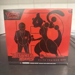 Pokemon Center Destined Rivals ETB Elite Trainer Box Sealed - Image 1