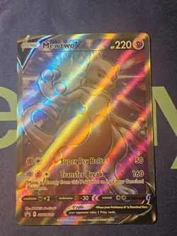 Mewtwo V SWSH229 - Pokemon Sword & Shield Promo Card (Near Mint) - Image 1