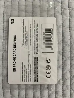 Delphox 013/086 Stamped Promo SEALED Chaos Rising Pokemon Card Best Buy Promo 🔥 - Image 2