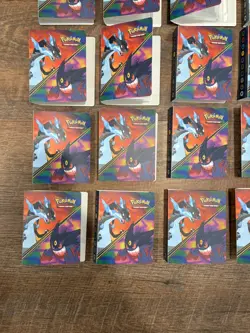 Pokemon Mini Portfolio Charizard Gengar Holds 60 Cards BINDER ONLY!! Lot of 20 - Image 5