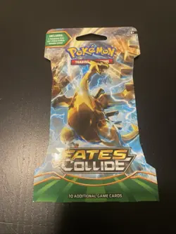 Pokemon TCG: Fates Collide Trading Cards - Pack of 10 820650801143 - Image 1
