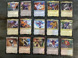 Transformers Mtg The Brothers War 15 Card Set Non Foil - Image 1