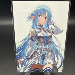 Asuka Yuuki SAO Holographic Anime Collectible Trading Card - Image 2