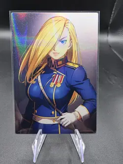 Olivier Mira Fullmetal Alchemist Holographic Anime Collectible Trading Card - Image 1