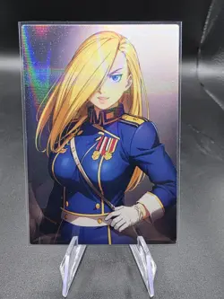 Olivier Mira Fullmetal Alchemist Holographic Anime Collectible Trading Card - Image 2