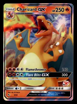 Charizard GX 9/68 Stamped Ultra Rare Battle Academy Pokemon Card - Image 2