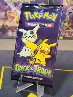 Pokemon 2023 Halloween Trick or Trade 3 Card Booster Pack - New & Sealed - Image 1