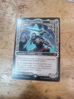MTG magic cards 1x Halvar, God of Battle // Sword of the Realms - Showcase Kaldh - Image 1
