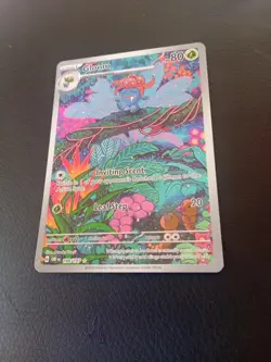 Pokemon TCG Gloom Obsidian Flames Illustration Rare Card 198/197 NM/M Condition - Image 1