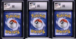 CGC 10 Pokemon Kanto FIRST PARTNER Set Charmander Squirtle Bulbasaur 037 038 039 - Image 2