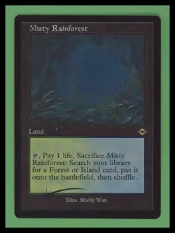 Misty Rainforest (Retro Frame) (Foil Etched) - Modern Horizons 2 - NM - MTG - Image 1