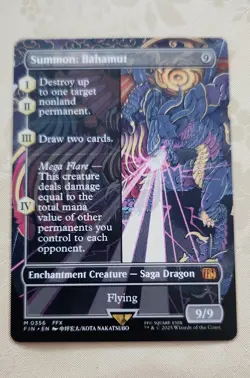 Summon: Bahamut (Borderless) Final Fantasy Regular - Image 1