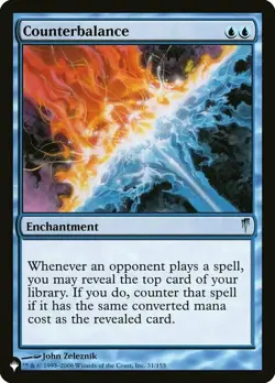 Magic The Gathering MTG COUNTERBALANCE The List NM Near Mint - Image 1