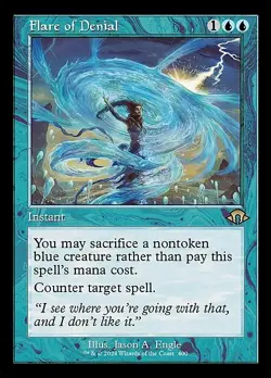 Magic The Gathering MTG FLARE OF DENIAL Modern Horizons 3 NM Near Mint - Image 1