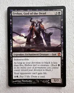 Erebos God of the Dead 85/249 Theros Mythic MTG NM English - Image 1