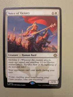 Voice of Victory Tarkir: Dragonstorm Regular - Image 1