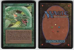 Craw Wurm Beta Edition Common MAGIC: THE GATHERING - Image 3
