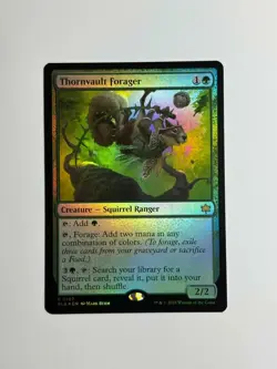 Thornvault Forager #197 (Foil) (NM) Bloomburrow BLB Magic MTG - Image 1