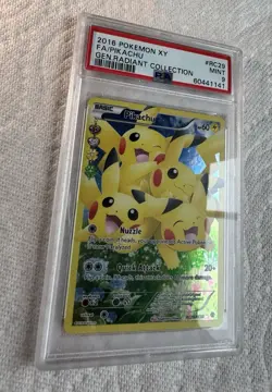 2016 POKEMON XY GENERATIONS RADIANT COLLECTION #RC29 FULL ART/PIKACHU PSA 9 - Image 3