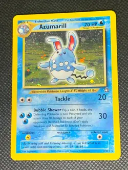 Azumarill 2/111 Holo - Neo Genesis Pokemon Card - LP - Image 1