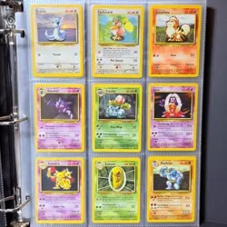 Pokemon Base Unlimited Set 17/102-102/102 NM-M 1999 Vintage & Folder - Image 4