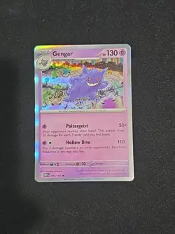 Pokemon Gengar 094/165 Sv: Scarlet & Violet 151 Reverse Holo English NM! - Image 1