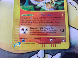 Entei 10/147 Reverse Holo Rare Aquapolis Pokemon Card - Image 4