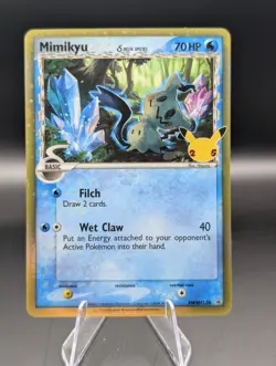 Pokemon TCG Celebrations Mimikyu Foil SWSH136 - Image 1