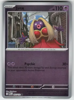 Jynx 057/132 Common Mega Evolution Pokemon Reverse Holo Near Mint - Image 1
