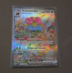 Pokemon Venusaur ex SV: Scarlet & Violet 151 SIR Full Art Holo English 198/165 - Image 1